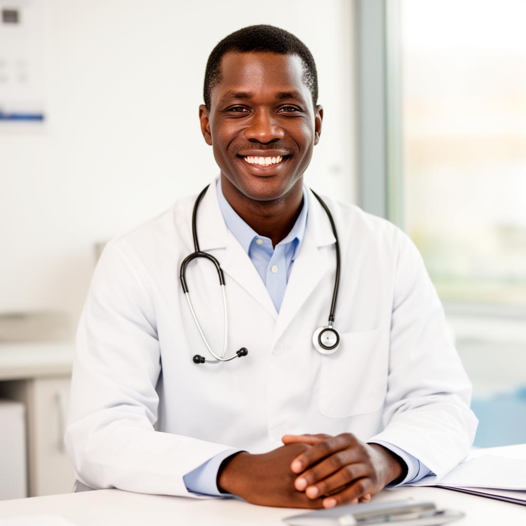 Médecin en consultation