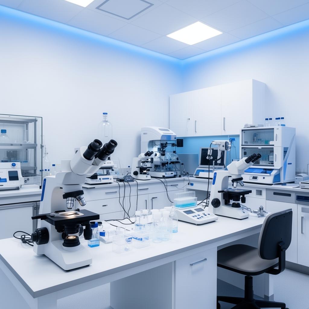 Laboratoire moderne de la Polyclinique Ma Santé